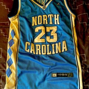 Jordan UNC Jersey Stiched letters and numbers (FREE SHIPPING)